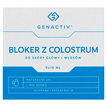 Bloker z Colostrum płyn na skórę głowy dla osób stosujących zabiegi koloryzacji i rozjaśniania, 10 ml