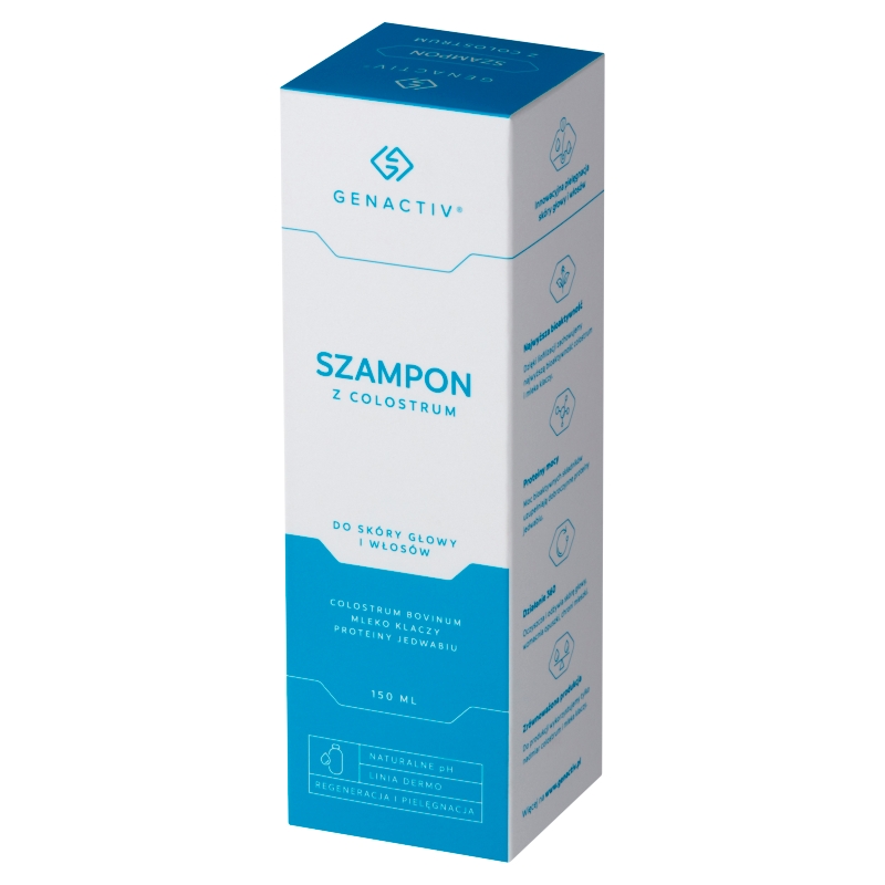 Szampon z Colostrum, szampon przeciw wypadaniu włosów, 150 ml