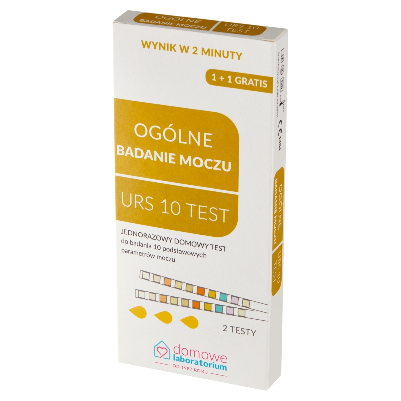 Test URS 10, test do ogólnego badania moczu, 2 szt.