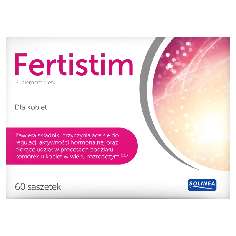 Fertistim dla kobiet, proszek do rozpuszczania w saszetkach z witaminami, 60 szt.