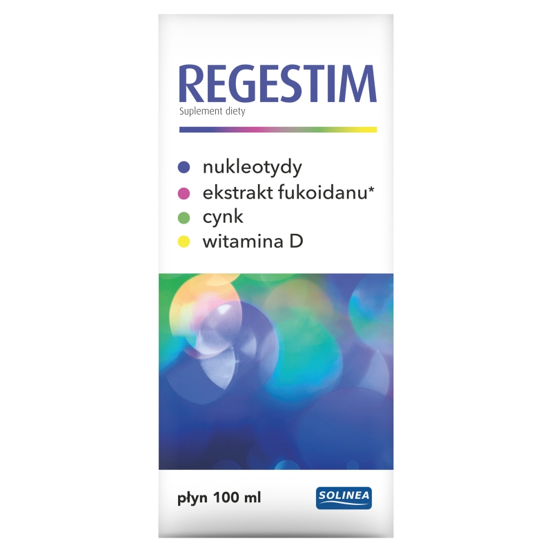 Regestim, syrop wspierający układ odpornościowy z cynkiem i witaminą D, 100 ml