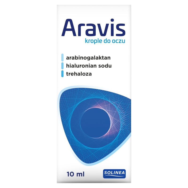 Aravis, krople do oczu wskazane w leczeniu zespołu suchego oka, 10 ml