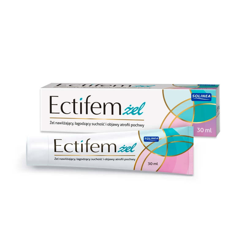 Ectifem, żel intymny nawilżający i łagodzący suchość, 30 ml