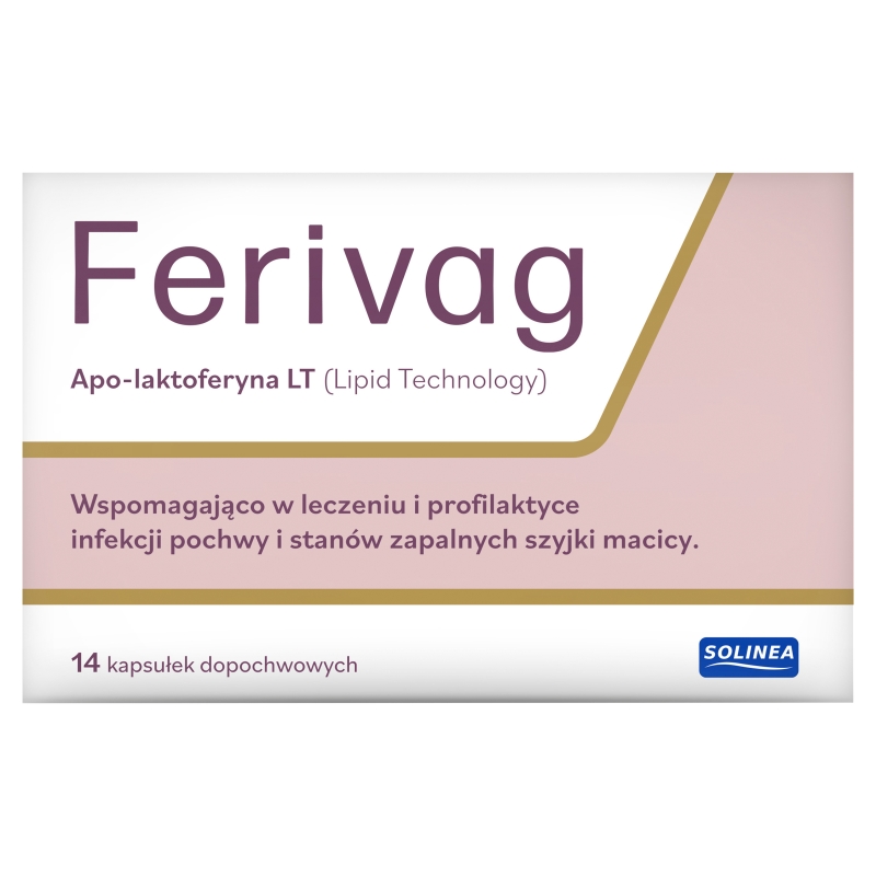 Ferivag, kapsułki dopochwowe 14 szt.