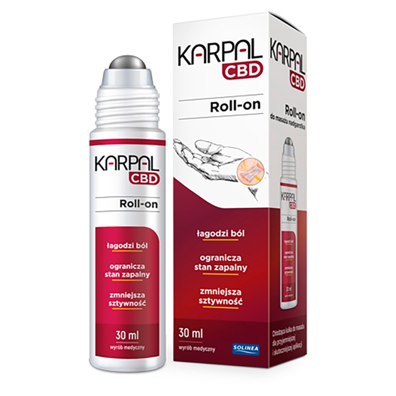 Karpal CBD, roll on, 30 ml