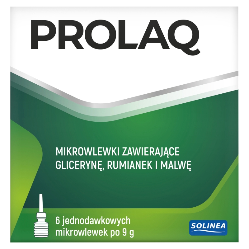 Prolaq, mikrowlewki doodbytnicze, 6 szt. x 9 g