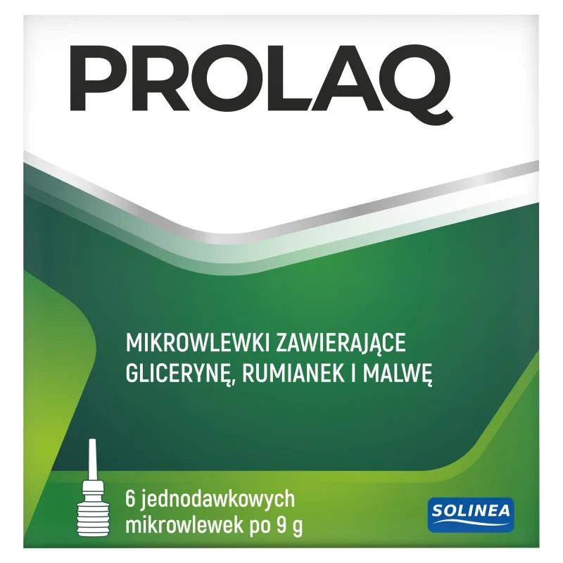Prolaq, mikrowlewki doodbytnicze, 6 szt. x 9 g