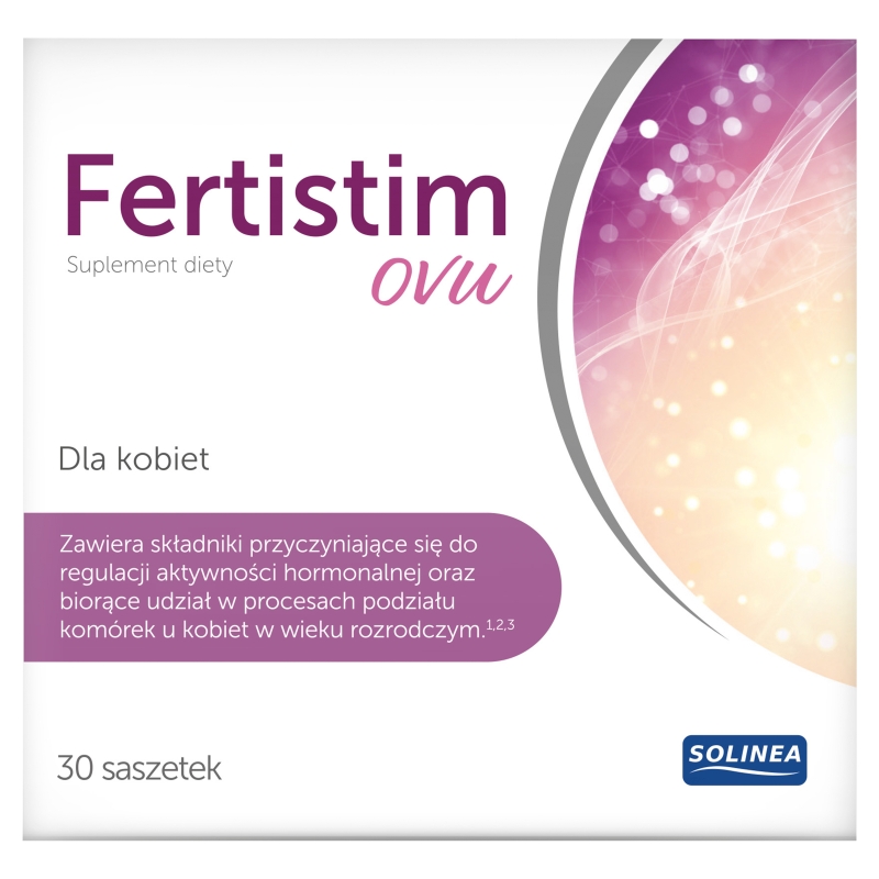 Fertistim Ovu, saszetki, smak owoce leśne, 30 szt.