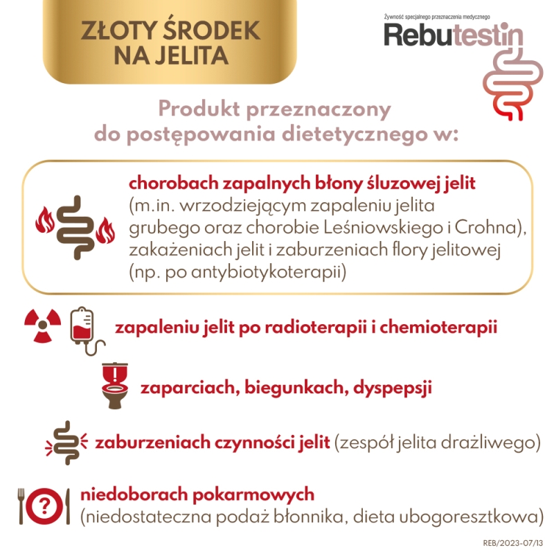 Rebutestin , kapsułki wspomagające w zaparciach, 60 szt.