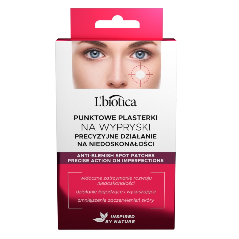 L'biotica, punktowe plasterki na wypryski, 36 szt.