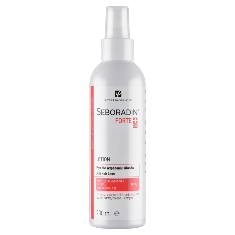 Seboradin Forte Lotion , preparat do włosów słabych i wypadających, 200 ml