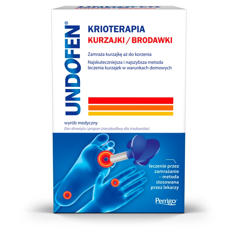 Undofen Krioterapia aerozol na kurzajki i brodawki, 50 ml