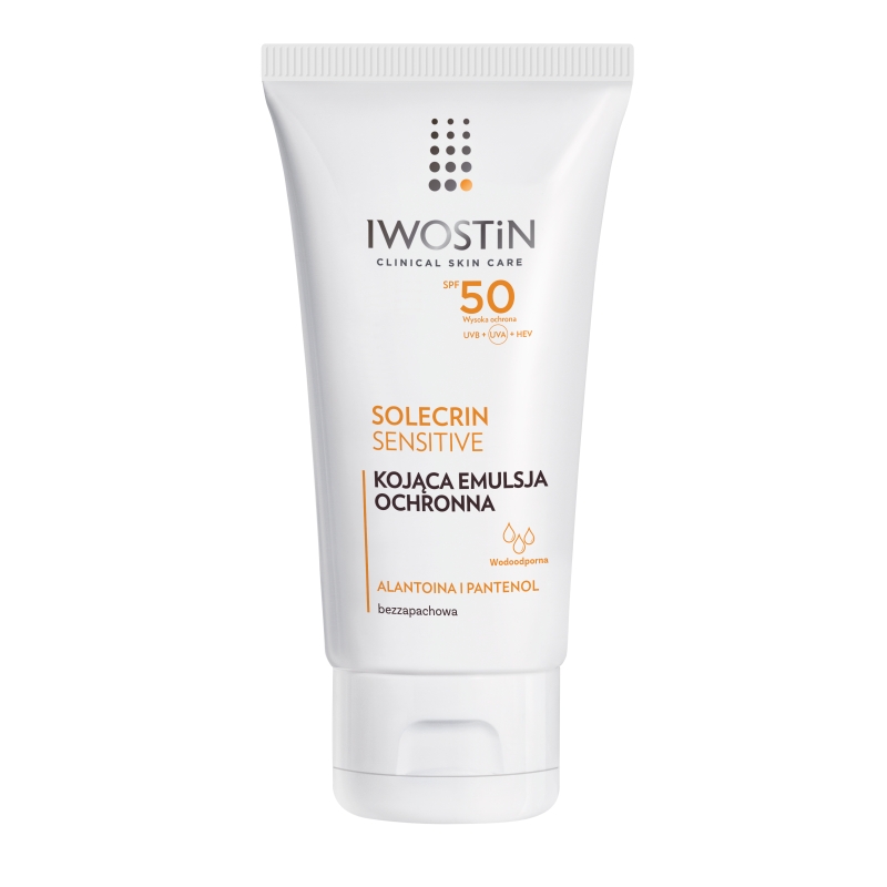Iwostin Solecrin Sensitive , Emulsja ochronna SPF50 100 ml