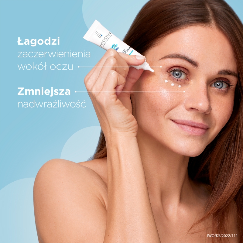 Iwostin Hydro Sensitia Prebio, krem pod oczy z prebiotykami, 15 ml