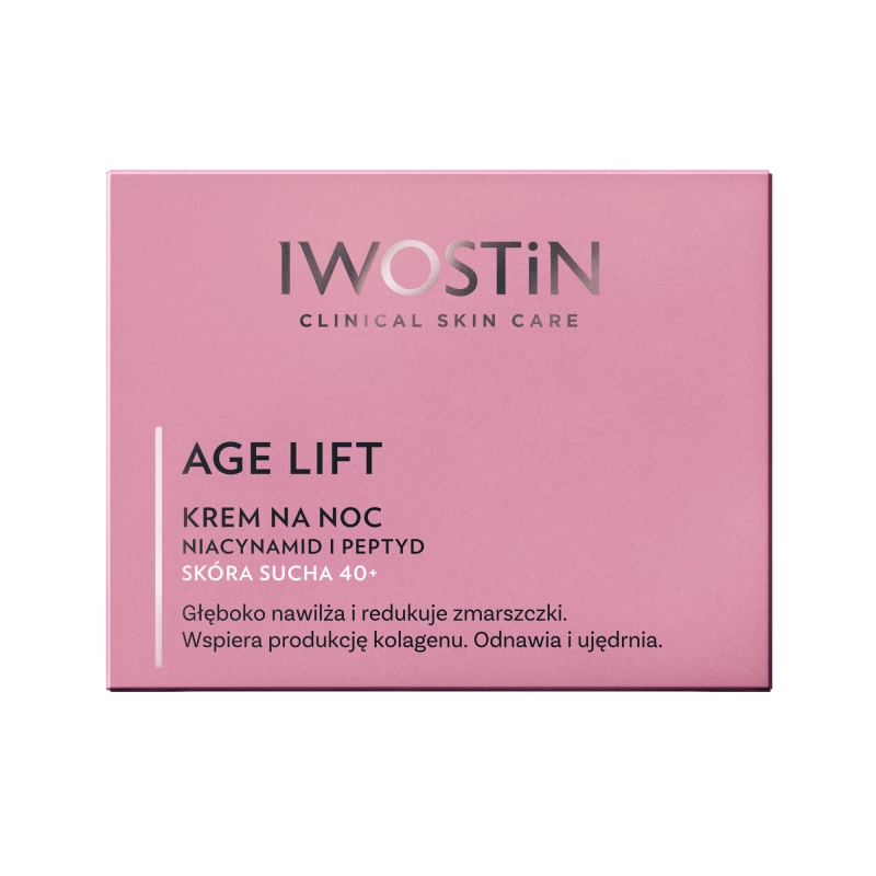 Iwostin Age Lift, krem na noc do skóry suchej 40+, 50 ml