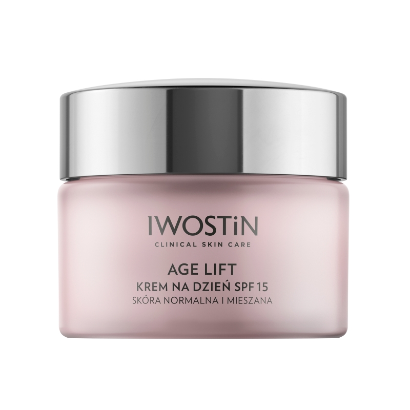 Iwostin Age Lift,  krem na dzień do skóry normalnej i mieszanej 40+ SPF15, 50 ml