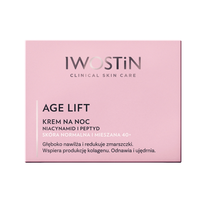 Iwostin Age Lift, krem na noc do skóry normalnej i mieszanej 40+, 50 ml