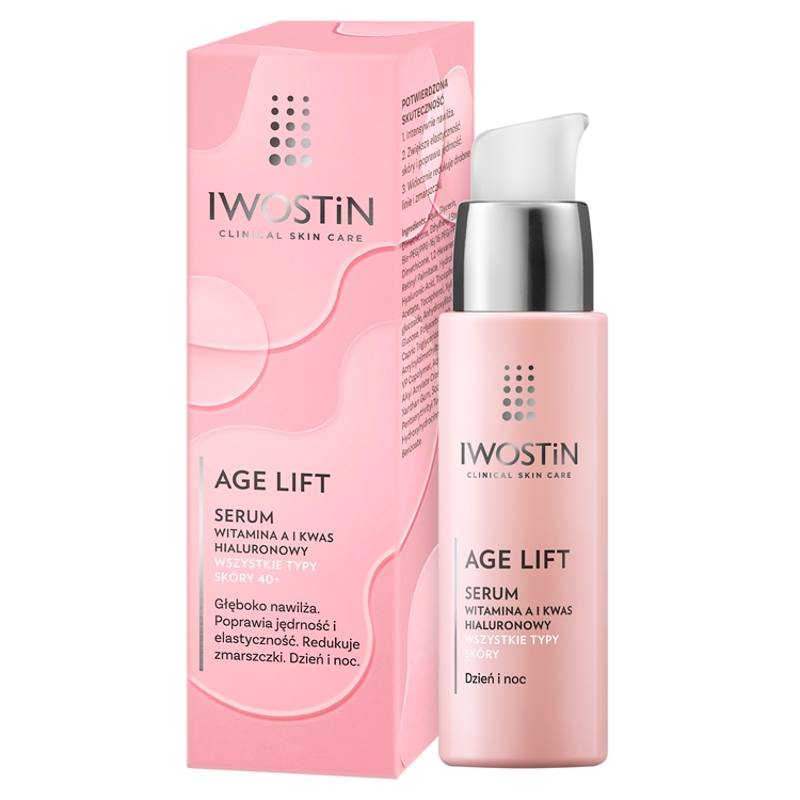 Iwostin Age Lift , serum na dzień i noc 40+, 30 ml KRÓTKA DATA 30.09.2025