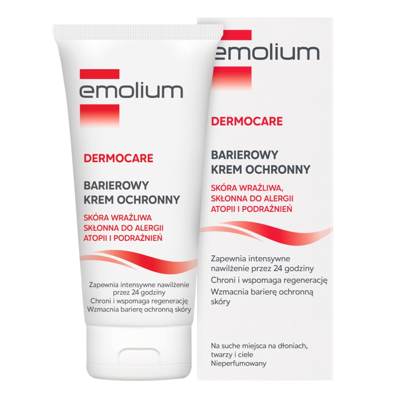 Emolium Dermocare Krem barierowy, krem ochronny, 75 ml