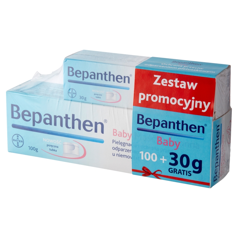 Bepanthen Baby, maść zestaw 100 g + 30 g