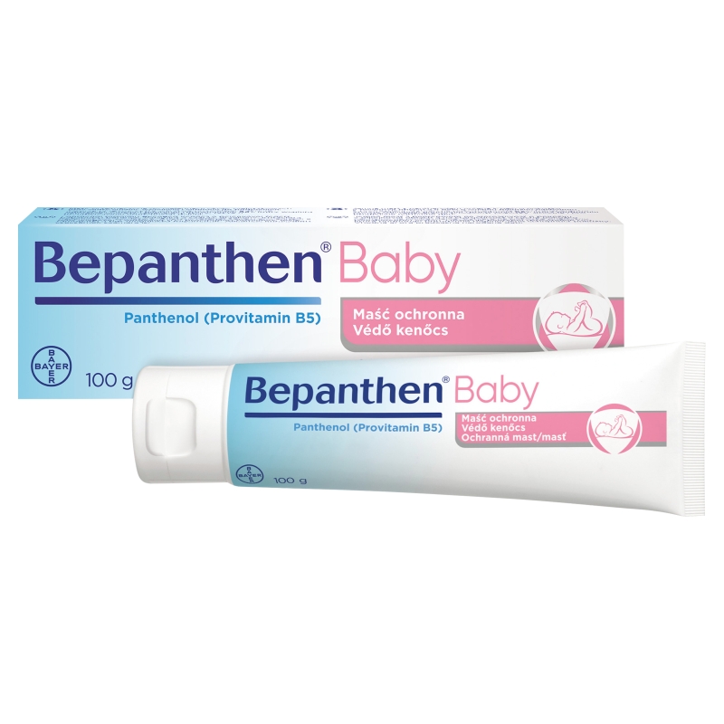 Bepanthen Baby, maść ochronna przed odparzeniami pieluszkowymi niemowląt, 100 g