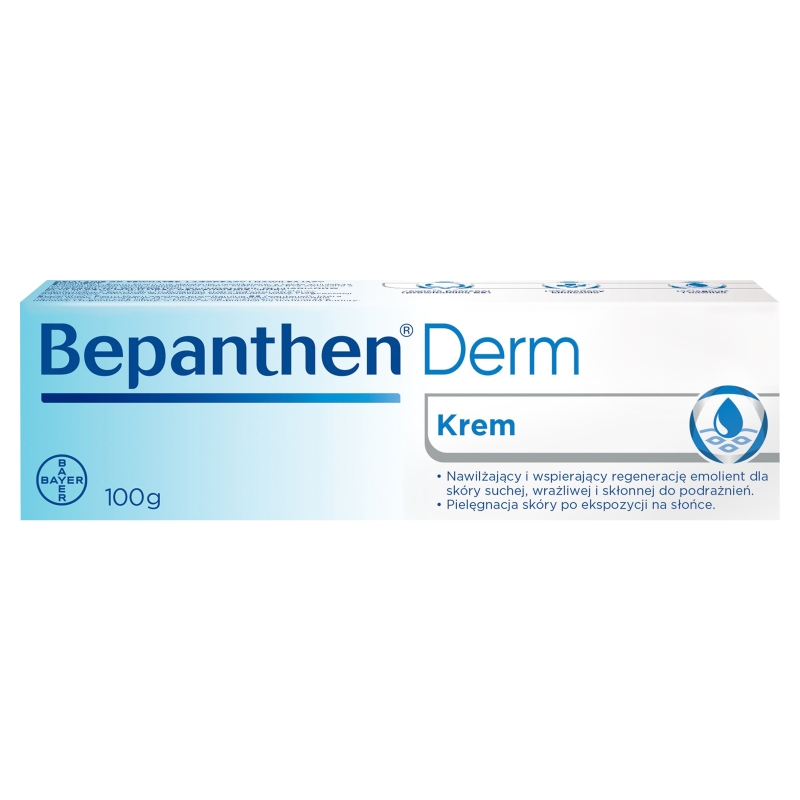 Bepanthen Derm Krem, nawilżający z pantenolem, 100 g