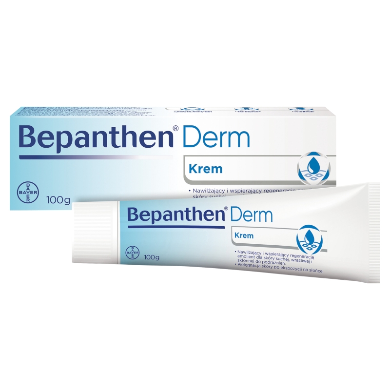 Bepanthen Derm Krem, nawilżający z pantenolem, 100 g