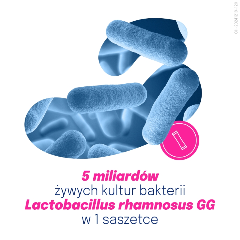Dicoflor Junior, proszek ze składnikami wspierającymi odporność, 12 sasz.
