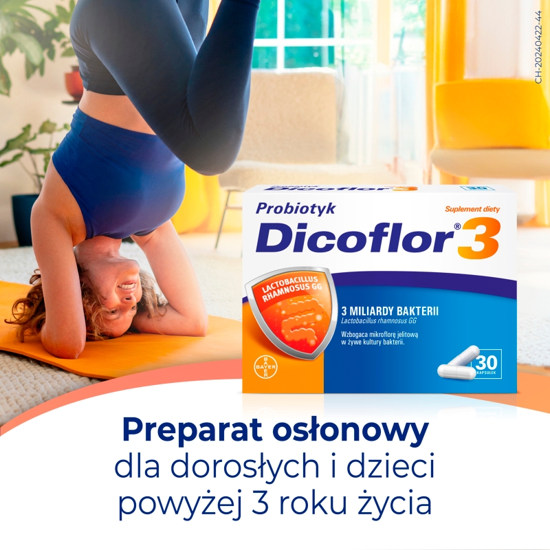 Dicoflor 3, kapsułki, 30 szt.