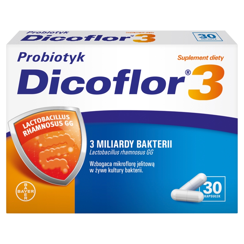 Dicoflor 3, kapsułki, 30 szt.