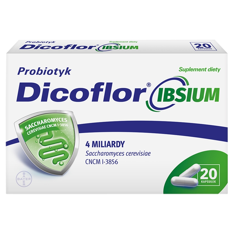 Dicoflor IBSIUM, probiotyk, 20 kapsułek
