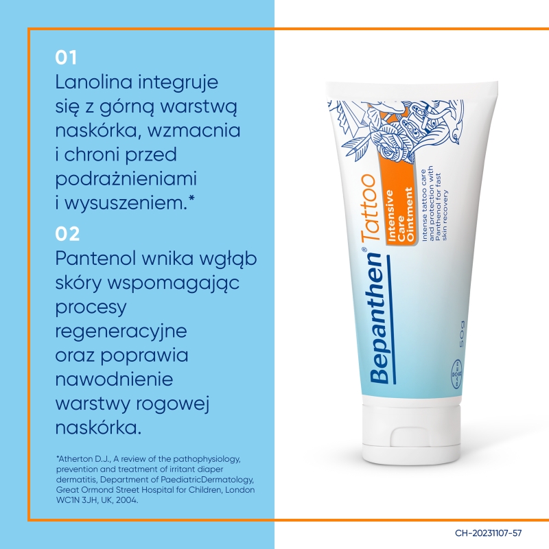 Bepanthen Tattoo, maść, 50 g