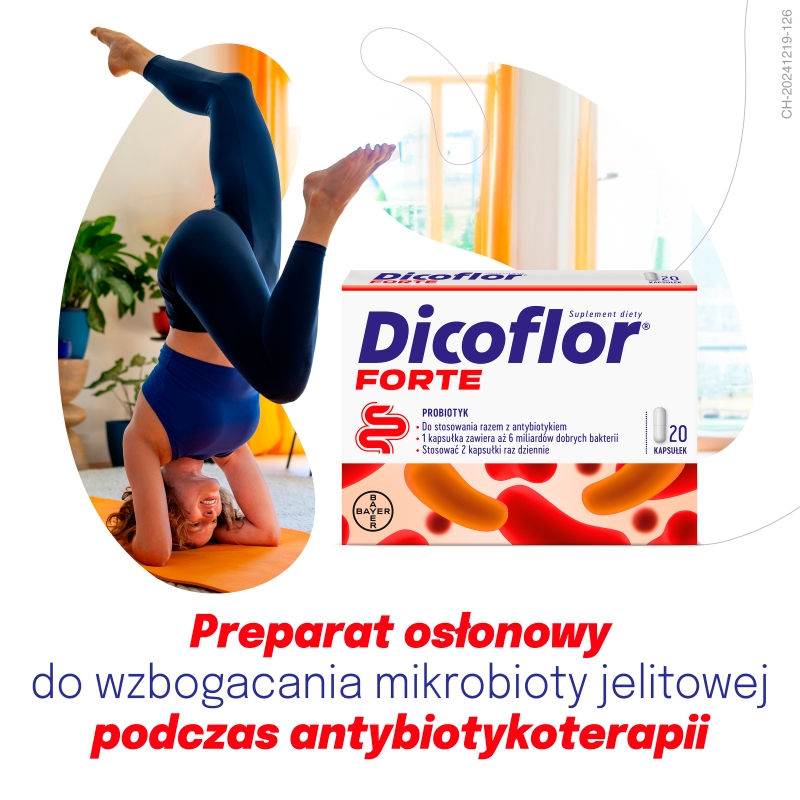 Dicoflor Forte, 20 kapsułek