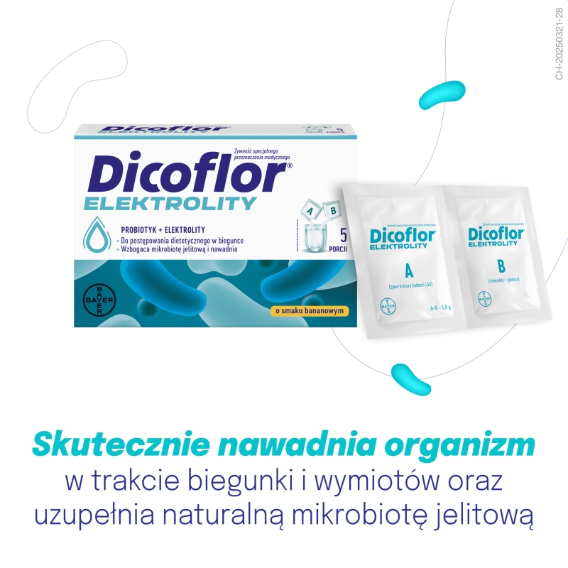 Dicoflor Elektrolity, 10 saszetek
