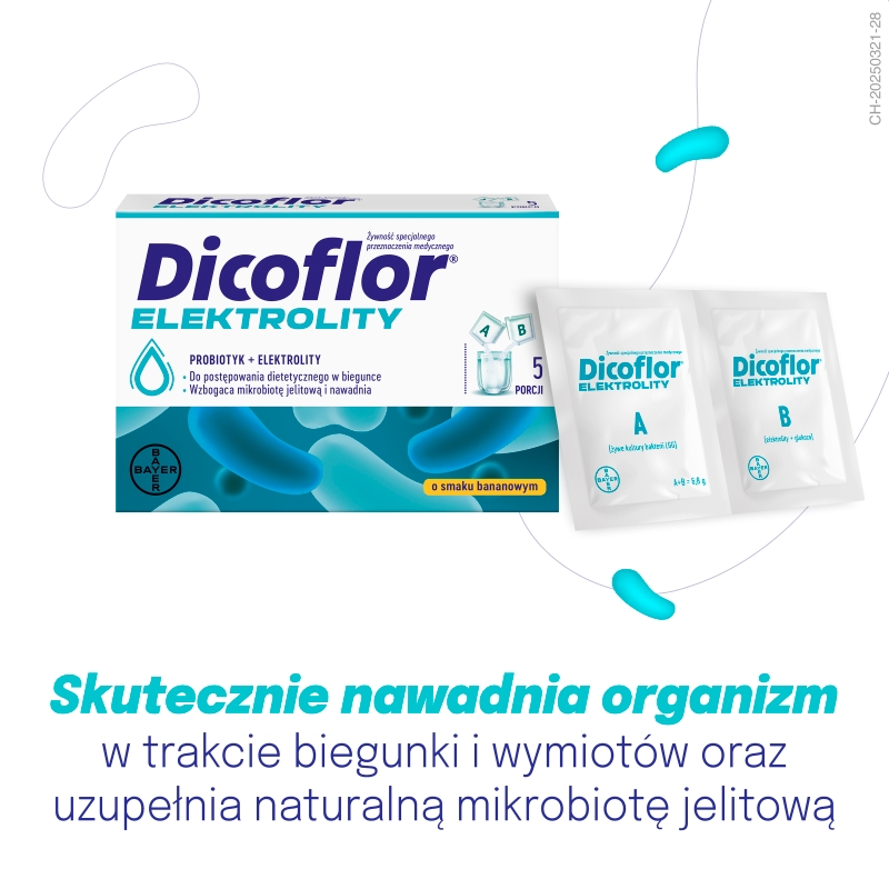 Dicoflor Elektrolity, 10 saszetek