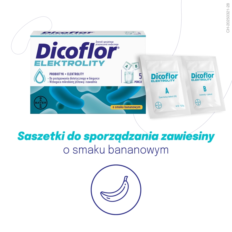Dicoflor Elektrolity, 10 saszetek