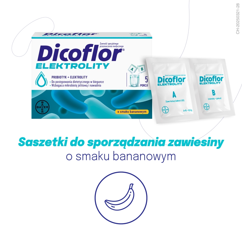 Dicoflor Elektrolity, 10 saszetek