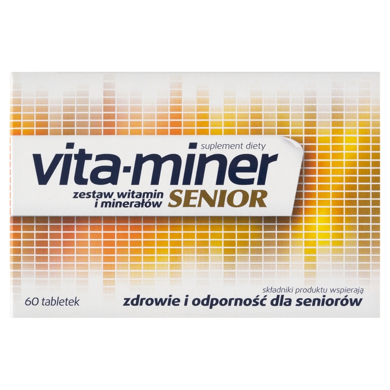 Acti Vita-miner Senior, drażetki dla seniorów, 60 szt.