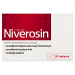 Niverosin tabletki  ze składniakami wspomagającymi funkcjonowanie naczyń krwionośnych i produkcję kolagenu, 30 szt.