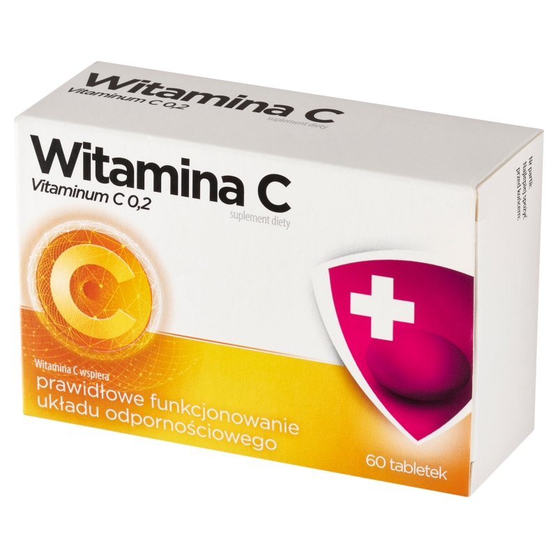 Witamina C, tabletki z witaminą C, 60 szt.