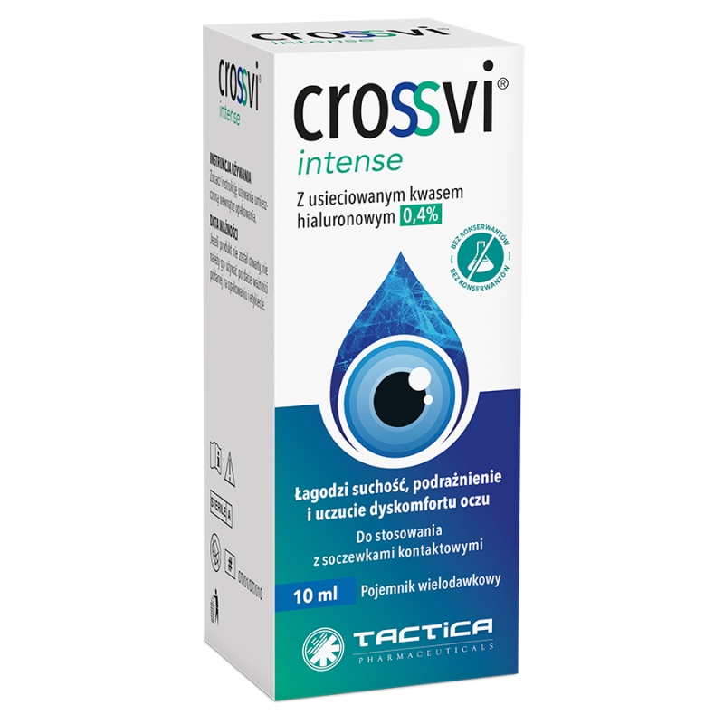 Crossvi Intense krople do oczu, 10 ml 