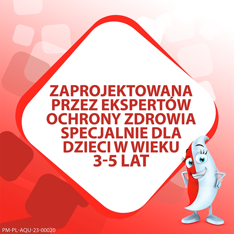 Aquafresh Little Teeth, pasta do zębów dla dzieci, 3-5 lat, psi patrol, 50 ml