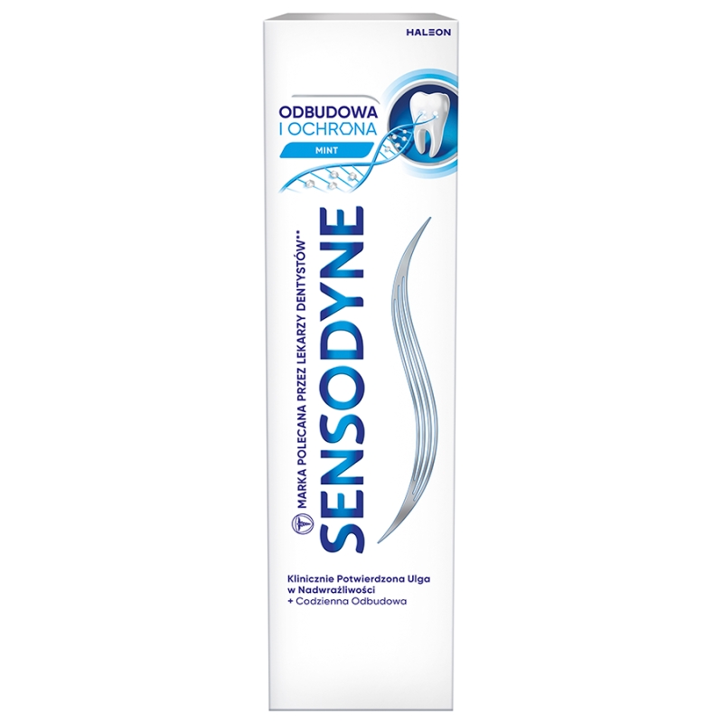 Sensodyne Odbudowa i Ochrona , pasta pomocna w odbudowie wrażliwych miejsc zębów, 75 ml