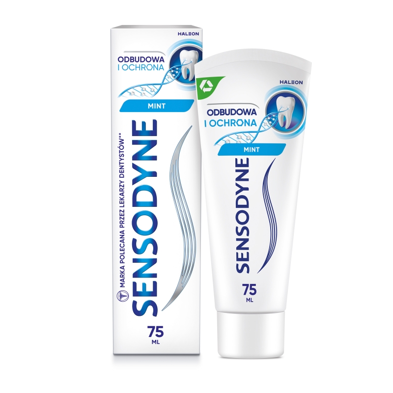 Sensodyne Odbudowa i Ochrona , pasta pomocna w odbudowie wrażliwych miejsc zębów, 75 ml