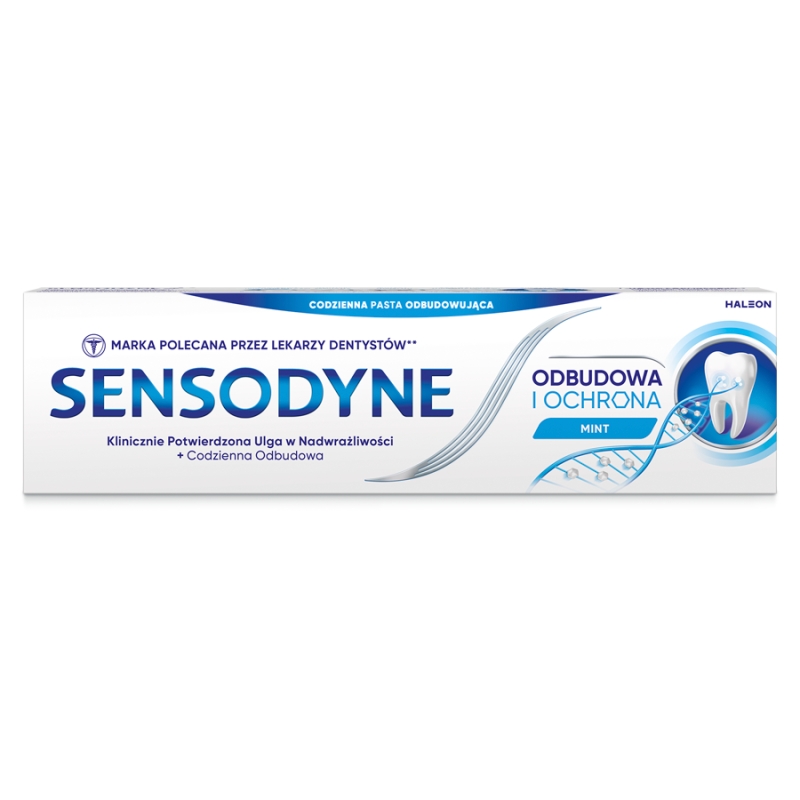Sensodyne Odbudowa i Ochrona , pasta pomocna w odbudowie wrażliwych miejsc zębów, 75 ml