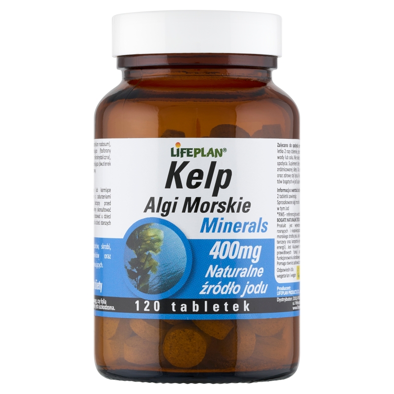 Minerals Kelp Algi Morskie, tabletki, 120 szt.