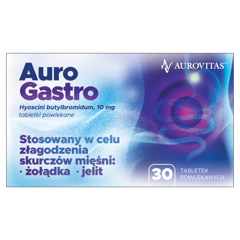 Auro Gastro 10 mg 30 tabletek powlekanych