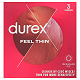 Durex Feel Thin, 3 sztuki 3 sztuki