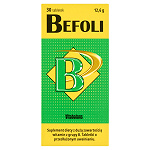 Befoli tabletki z witaminami z grupy B, 30 szt.