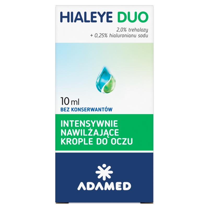 Hialeye DUO krople intensywnie nawilżające do oczu, butelka 10 ml